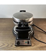 Waring Pro Restaurant Style Thick Belgian Waffle Maker Stainless WMK400 - $59.87