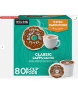 The Original Donut Shop One-Step Classic Cappuccino, K-Cups, 80 Count - $380.09 MXN