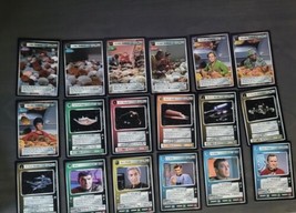Star Trek CCG 1E Trouble With Tribbles Common Uncommon Promos &amp; Rares 104 Cards - £19.65 GBP