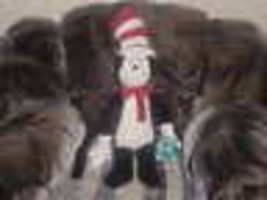 28" Macy's Dr. Seuss Cat In The Hat Plush Toy With Mini-Book - $59.39