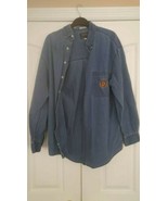 Vintage Aeropostale Old-Style Emblem Blue Men&#39;s Stonewash Long-Sleeved S... - $319.69 MXN