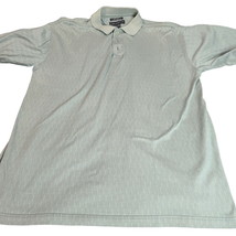 Craft and Barrow 60&#39;s 2-Ply Men&#39;s Collared Short Sleeve Green Large Polo... - $14.25