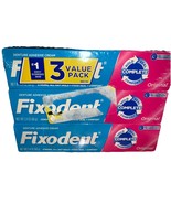 PACK of 3 Fixodent Complete Original Denture Adhesive Cream 2.4 oz - $513.36 MXN
