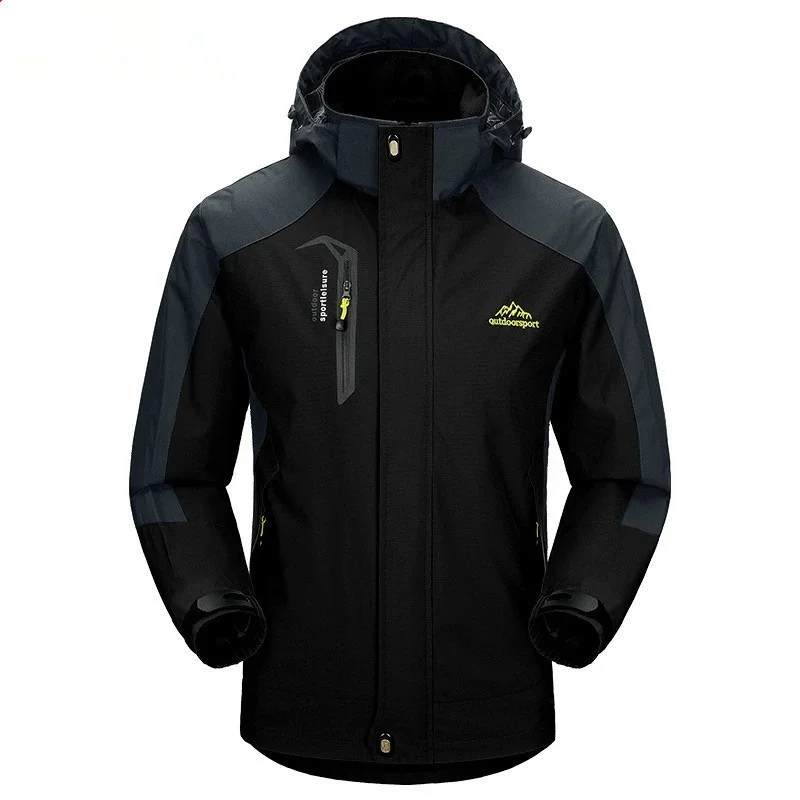 Mountaineering Jacket Men&#39;s Army  Windbreaker Jackets Couples  Protection Overco - £223.78 GBP