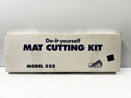 Logan Mat Cutting Kit Model 515 Bevel Cutter Knife Manual Blades Boards ... - $35.00