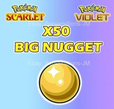 Pokemon Scarlet &amp; Violet Bulk Items 50 Big Nugget 100% LEGIT/SAFE - £29.40 GBP