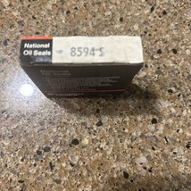 National 8594S Rear Wheel Seal F+S! - $8.60