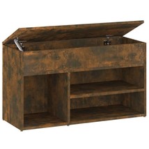 Modern Wooden Hallway Shoe Storage Bench Unit Organiser Cabinet With Lif... - $59.56+