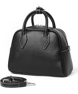 DORIS&amp;JACKY Small Leather Tote Purse, Satchel with 2 Straps, Zipper Top,... - $914.97 MXN