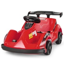 6V Kids Ride On Go Cart with Remote Control and Safety Belt-Red - Color:... - $163.83