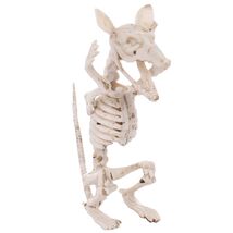7-in Creepy Horror RAT SKELETON BONES Poseable Economy Halloween Prop De... - $7.98 CAD