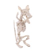 7-in Creepy Horror RAT SKELETON BONES Poseable Economy Halloween Prop De... - $103.59 MXN