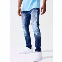 Jordan Craig men&#39;s ross see you in paradise denim jean in Deep Blue - si... - £43.12 GBP