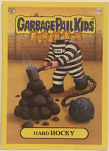 Hard Rocky Garbage Pail Kids trading card Flashback 2011 Yellow Border - $1.97