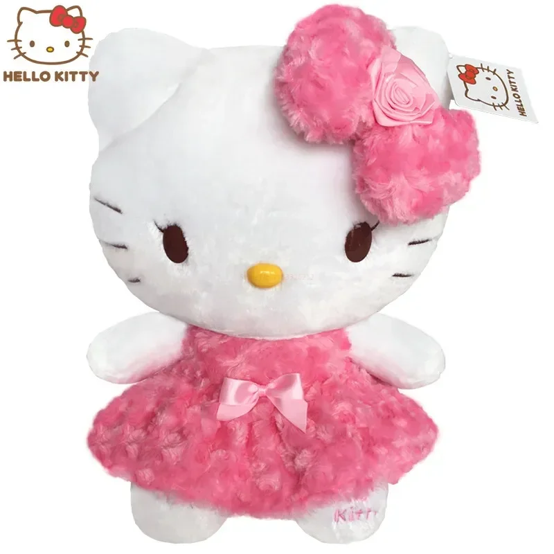 Super Cute &amp; Stylish! - Soft Sanrio Plush Doll - 24cm - Rose Kitty #1 - Perfe... - $22.18