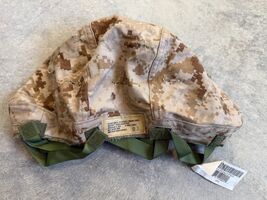 USMC Helmet Cover Reversable Woodland Desert MARPAT LWH Cover - X-SMALL/... - $75.00