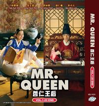 DVD Korean Drama Series Mr. Queen (Volume 1-20 End) English Subtitle All Region - £54.59 GBP