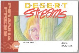 Desert Streams Graphic Novel Alison Marek 1989 Piranha Press/DC UNREAD FINE - $2.25