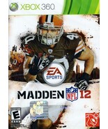 Xbox 360: Madden NFL 12 - Microsoft Xbox 360 original box no manual - $5.93