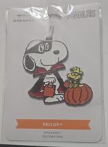 Peanuts Snoopy And Woodstock In Dracula Costume Metal Ornament - $18.80