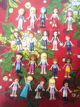 Lego Friends Minifigure Lot OF 5 100% Genuine Lego Figures Great Condition USED - £16.50 GBP