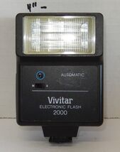 Vintage VIVITAR 2000 Shoe Mount Camera Flash SLR DSLR - $29.65