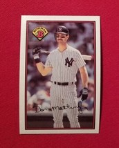 1989 Bowman Don Mattingly #176 New York Yankees FREE SHIPPING - £1.56 GBP