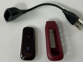 Fitbit One Wireless Activity + Sleep Tracker clip Burgundy FB103BY FREE ... - $999.00