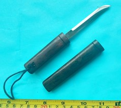 1 Philippine handmade knife in Kamagong scabbard 3 inch blade - $21.50