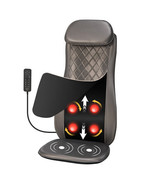 Massage Chair Pad with Heat and Vibration-Black - Color: Black - $137.80