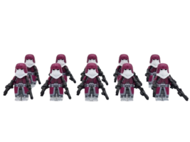 Star Waars GalacticMarines 21st Noova Corps Custom Minifigures Set 10pcs  - £45.14 GBP