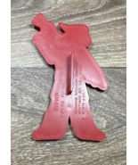 Vintage 1978 Chilton Twelve Days Of Christmas Red Cookie Cutter 11 Piper... - €5,20 EUR
