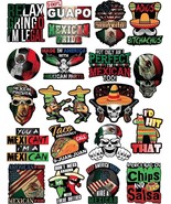 For 20 Mexican Stickers Calcomanias Mexicanas for Adults - Funny Decals ... - £72.47 GBP