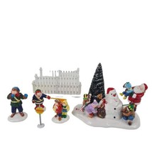 Lot Department 56 Snow Village Santa Comes To Town 54920 Safety Patrol 5449 6 - £22.92 GBP