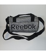 REEBOX - Woman&#39;s Heather Gray Neoprene Mini Duffle Bag - Black &amp; Gray - $16.41