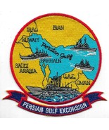 Vintage US Navy Persian Gulf Excursion 4 1/2&quot; Desert Storm Era Patch - $148.07 MXN