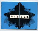 Air France Games Puzzles Psychological Tests In Flight Booklet 1960&#39;s - £26.03 GBP