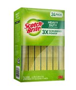 Scotch-Brite Heavy Duty Scrub Sponges, Individually Wrapped (24 Count) - £19.21 GBP
