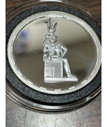 Egypt 1994 Seated Goddess Isis 5 Pounds Silver Proof Coin 22.5 Grams .99... - $140.14