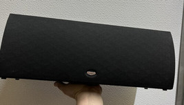 Klipsch SC 1 Black Center Speaker sounds great! nice shape! - $98.99
