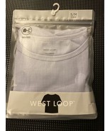 WEST LOOP TAG FREE LESS WOMEN&#39;S LOUNGE SHIRT TOP / PJS  ICY BLUE S / M - $11.29