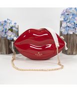 Kate Spade Candied Cherry 3D Lip Mwah Novelty Crossbody Bag NWT $429 - $261.86