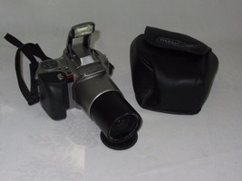 Vintage Olympus 35mm Camera Flash Zoom Panorama IS-20 28-110 Untested - $20.53