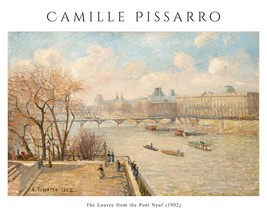 12391.Decoration Poster.Home wall art design.1902 Pissarro painting.The Louvre - $17.10+