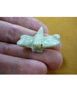 Y-DRAG-15) Tan DRAGONFLY fly figurine pond BUG SOAPSTONE PERU love drago... - $11.78 CAD