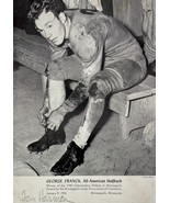 GEORGE FRANCK TOM HARMON SIGNED Autographed 6&quot; x 9&quot; TRIBUNE PHOTO JSA CE... - $279.99