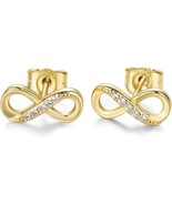 Women Earrings Studs 925 Sterling Silver Stud Earrings for Women Infinit... - $33.95 CAD