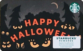 Starbucks 2022 Starbucks Happy Halloween Collectible Gift Card New - £2.39 GBP
