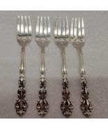 Oneida Community BEETHOVEN Silverplate Betty Crocker Flatware 4 SALAD FORKS - $19.79