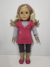 American Girl of Today Just Like You Truly Me doll 22 light blond hair blue eyes - $67.56